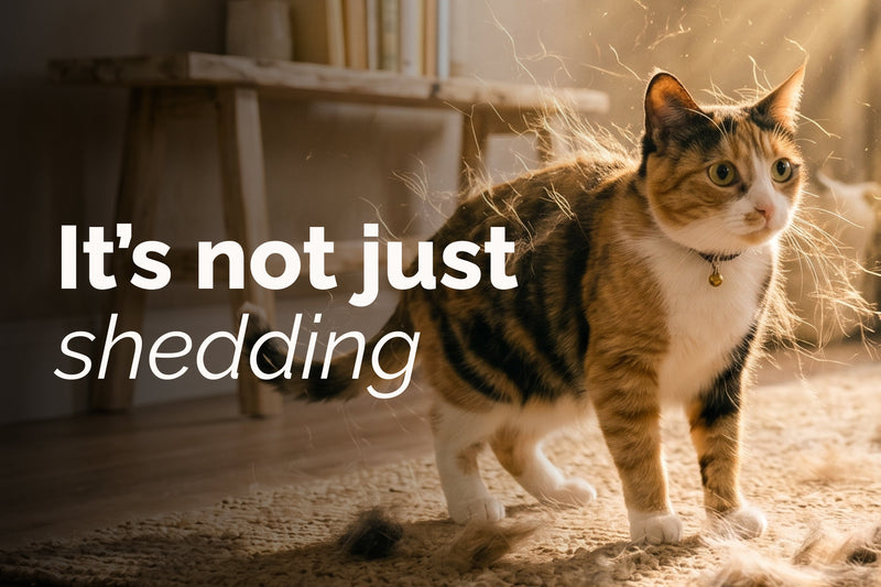 Cat or Dog Is Shedding Too Much: Spring Skin Issues