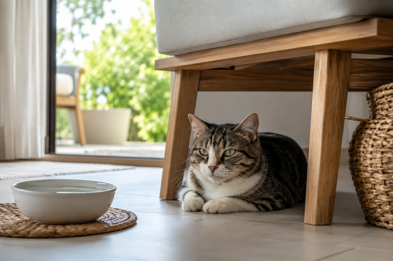 Why Is My Cat Hiding in Hot Weather? Understanding Behavior