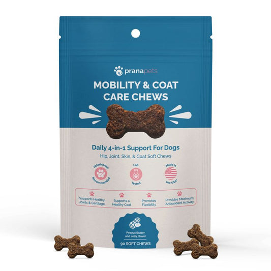 Mobility & Coat Care Chews for Dogs
