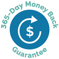 365 Days Money Back Guarantee Icon