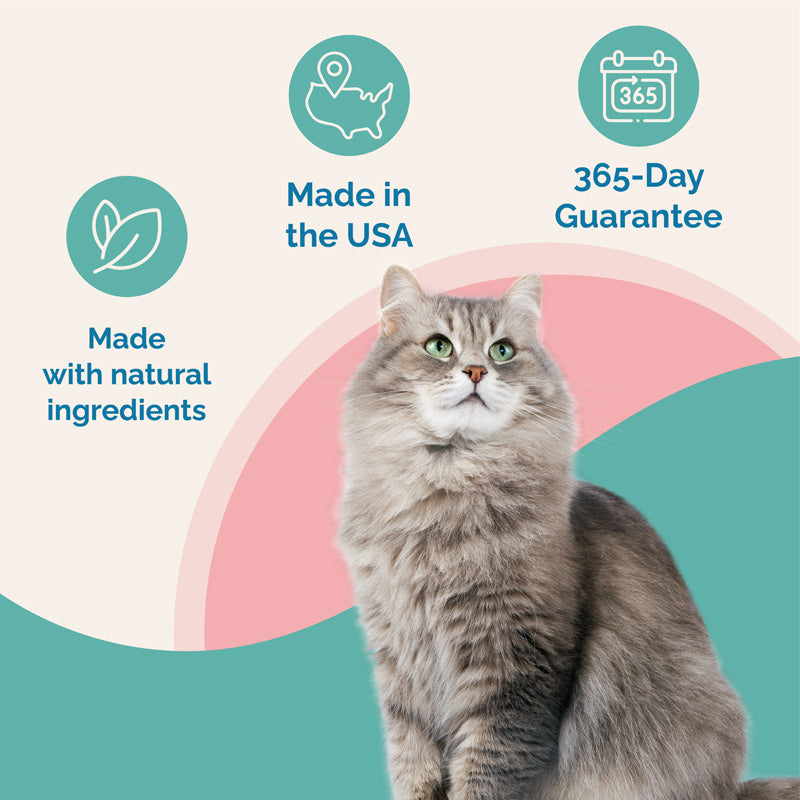 prana pets cat probiotic powder made in USA money-back guarantee made with natural ingredients